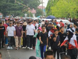3.000 Peserta Jalan Sehat HUT Korpri ke-52 di Luwu